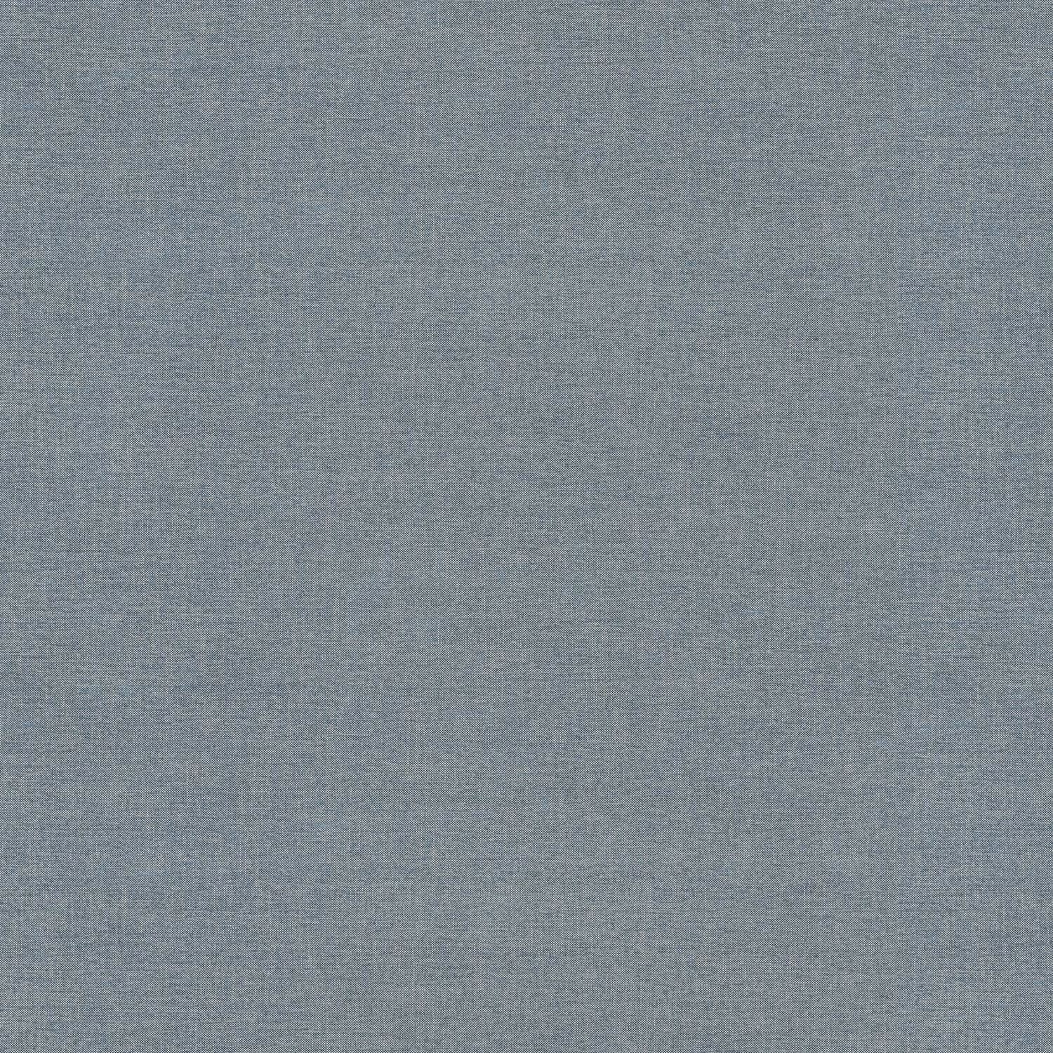 Muted blue-grey teal fabric with a fine woven texture and subtle tonal variation
