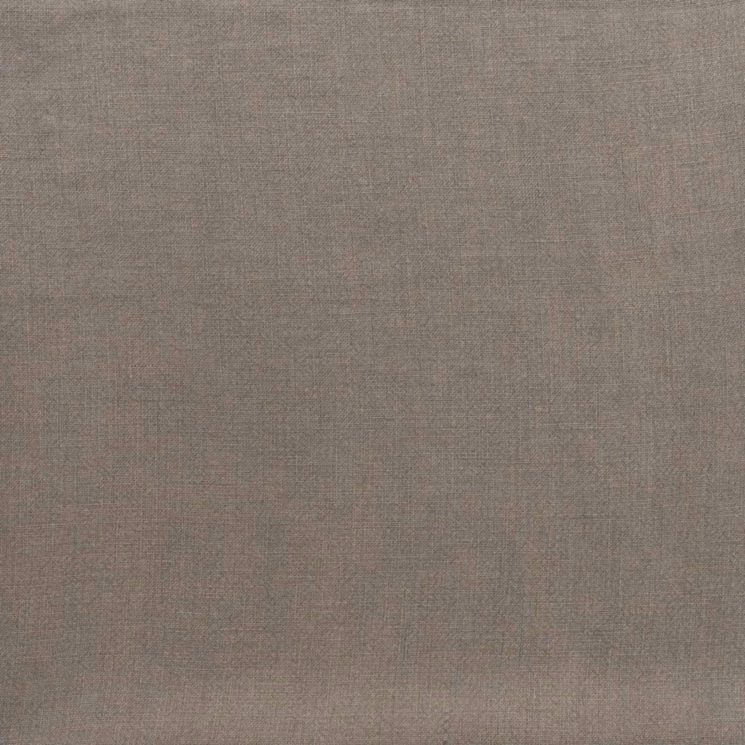 Close view of weathered warm-grey plain weave with subtle tonal texture
