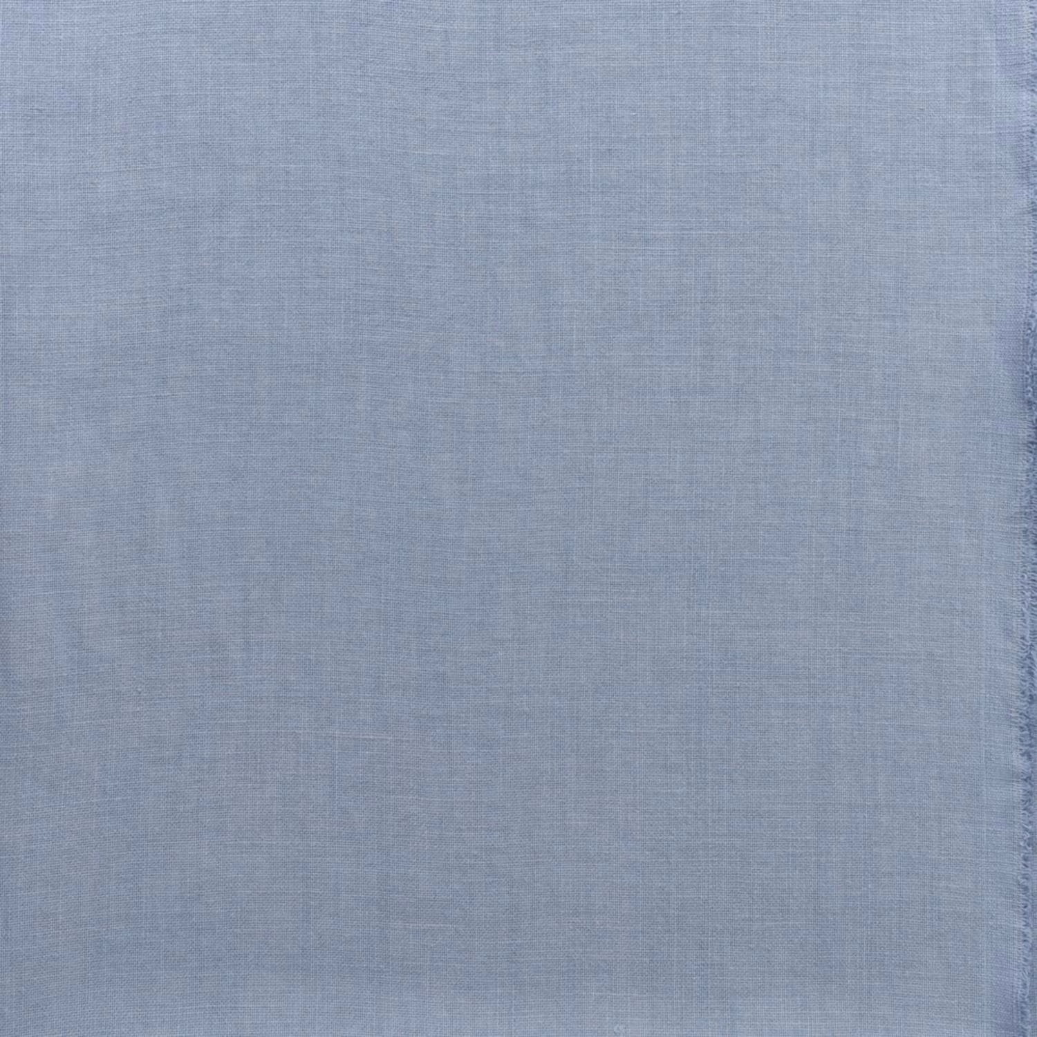 Pale sky-blue fabric with a softly weathered, fine linen-like woven texture