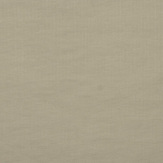Muted grey-green plain weave with fine horizontal texture and a chalky olive cast