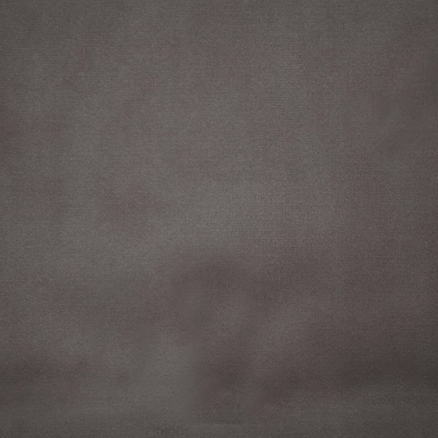 Soft smoky grey plain fabric swatch with a smooth matte weave