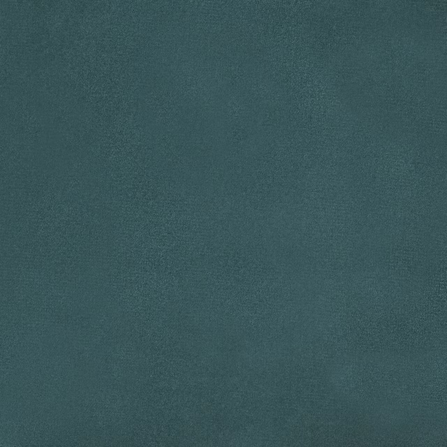 Close-up of a muted deep teal plain woven fabric with a fine, smooth texture