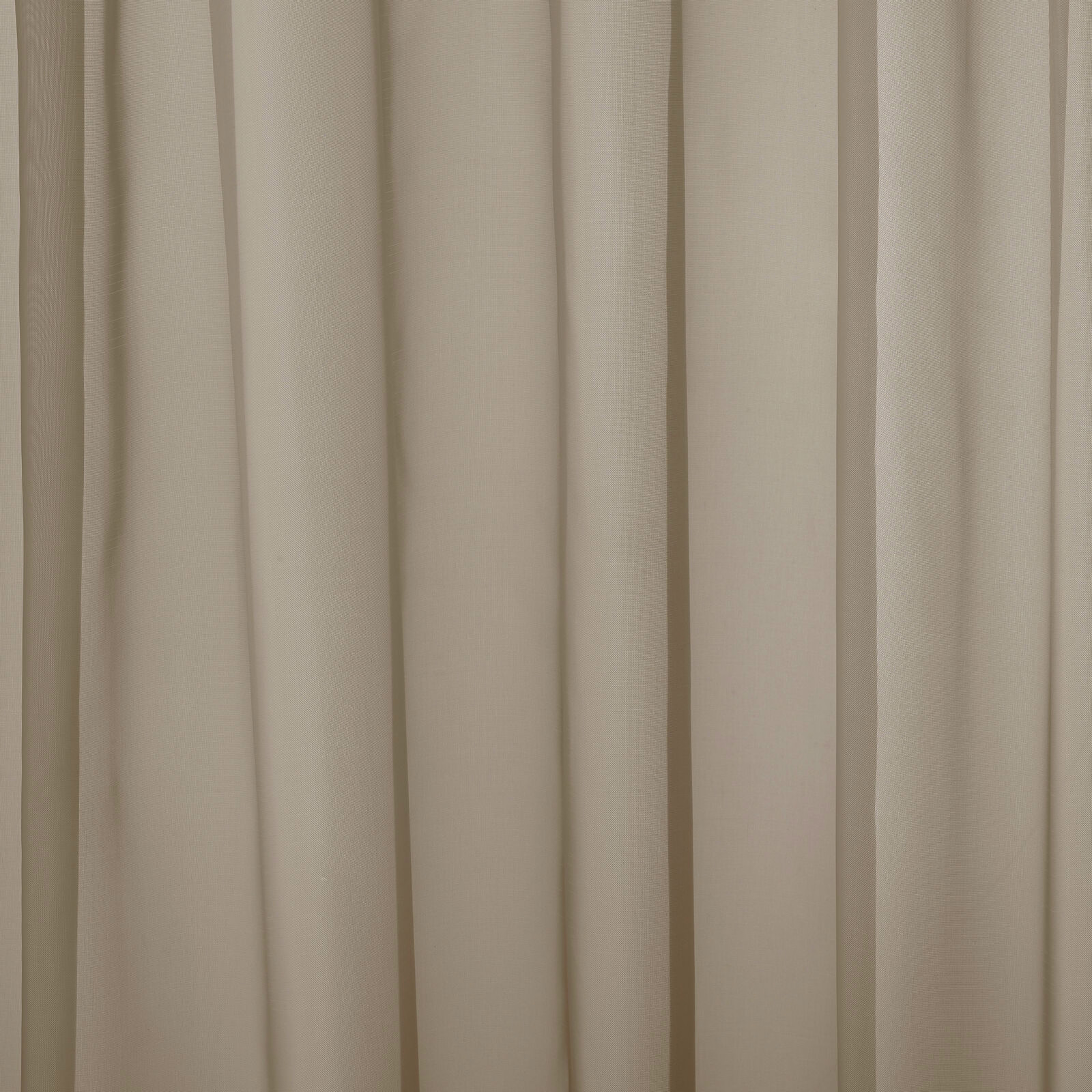 Soft fawn beige plain curtain fabric with a smooth matte finish