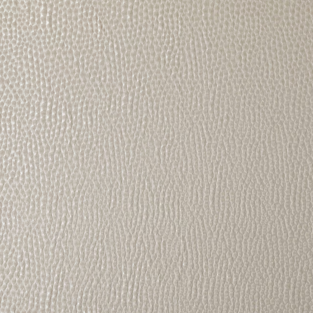 Champagne cream textured fabric swatch with fine pebble-like weave