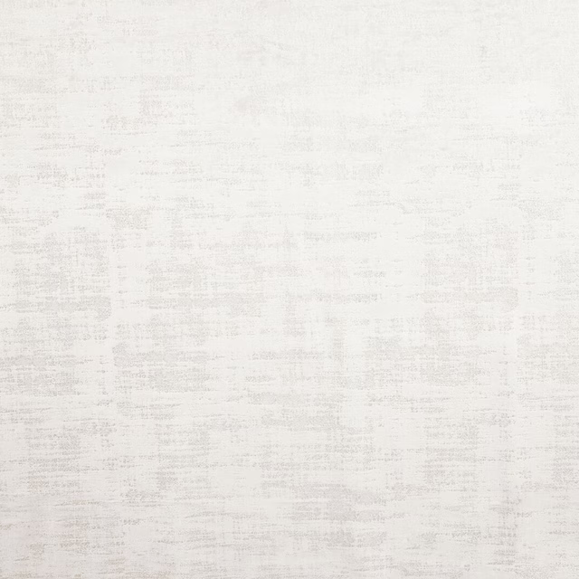 Pale alabaster cream woven fabric with subtle horizontal texture and matte finish