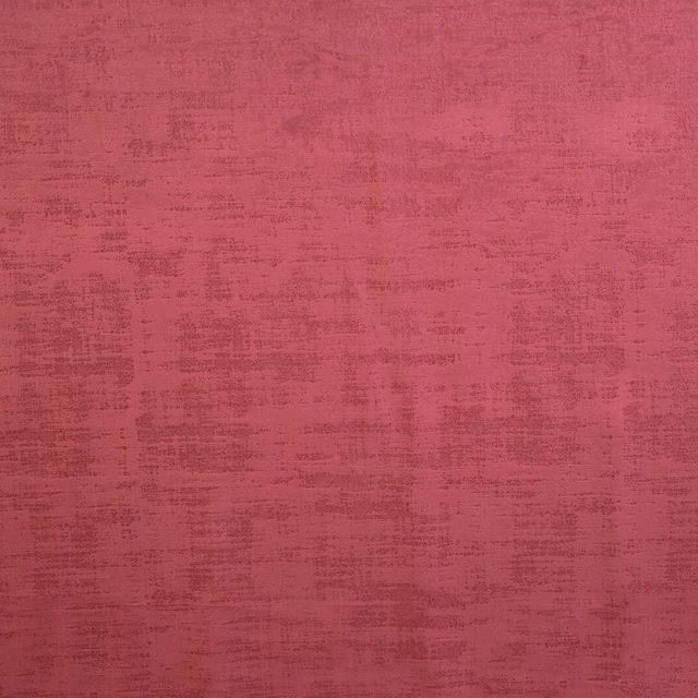 Deep claret red textured plain fabric with a subtle mottled weave