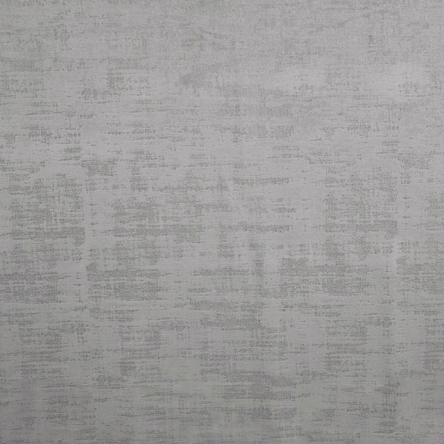 Soft dove grey textured plain fabric with subtle brushed striations