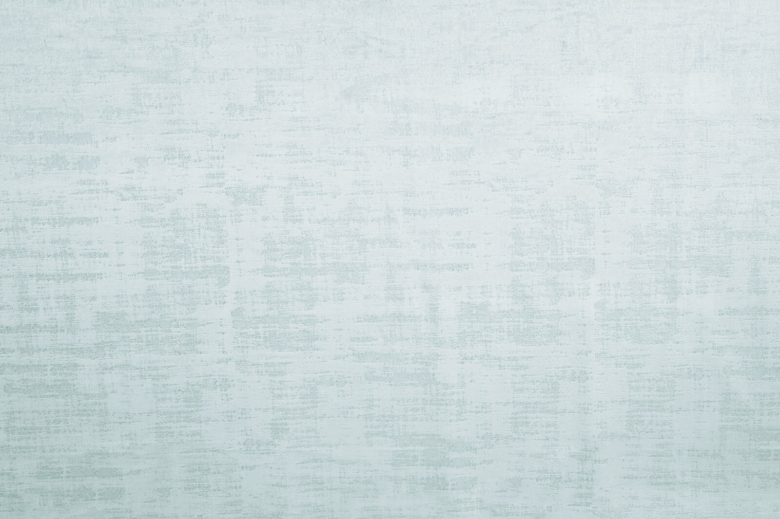 Pale aqua jade textured plain fabric swatch with soft brushed striations