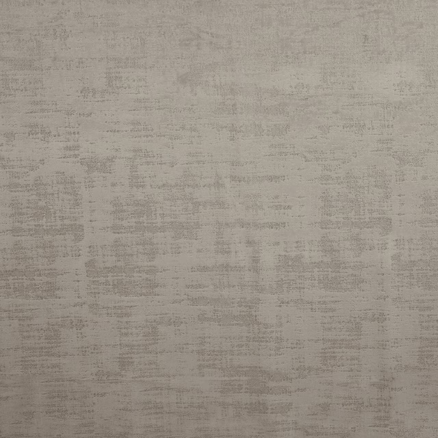 Warm putty beige textured plain fabric with fine horizontal striations