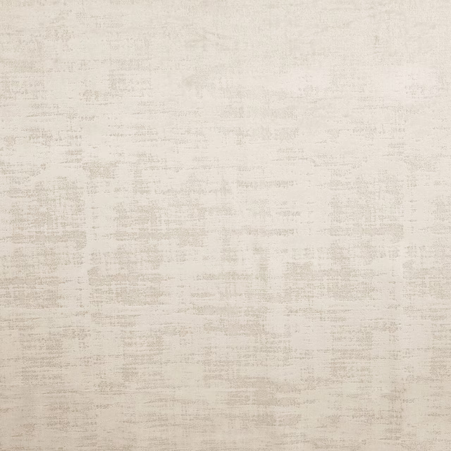 Soft cream textured fabric swatch with subtle mottled horizontal striations