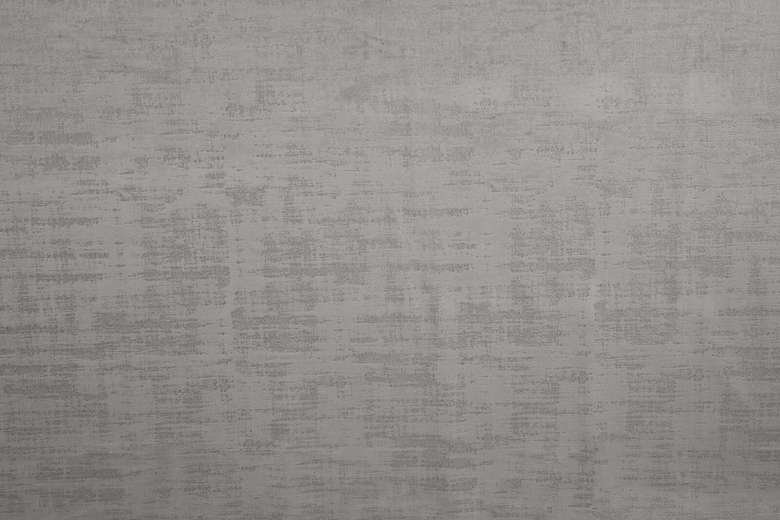 Cool smoke grey textured plain fabric with subtle brushed striations