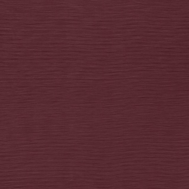 Deep cherry burgundy plain fabric with fine horizontal striations