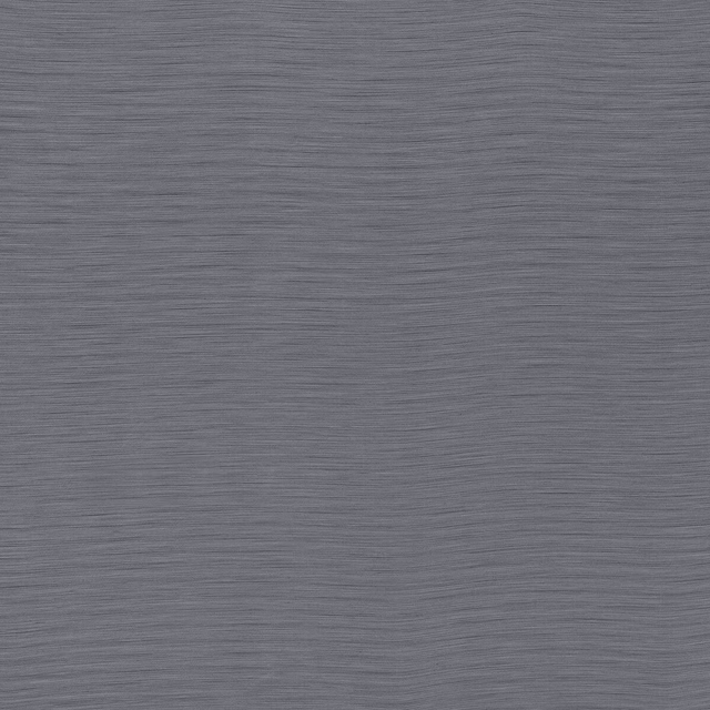 Cool slate grey plain fabric with fine horizontal striations and a soft matte finish