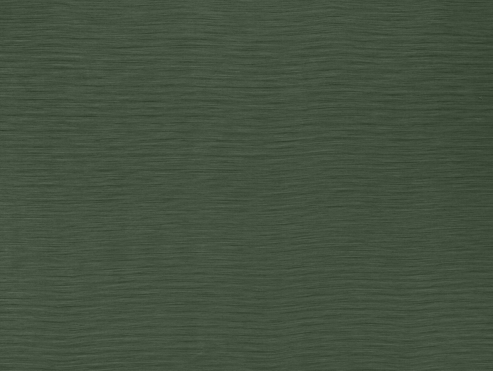 Deep moss green plain weave fabric with fine horizontal texture