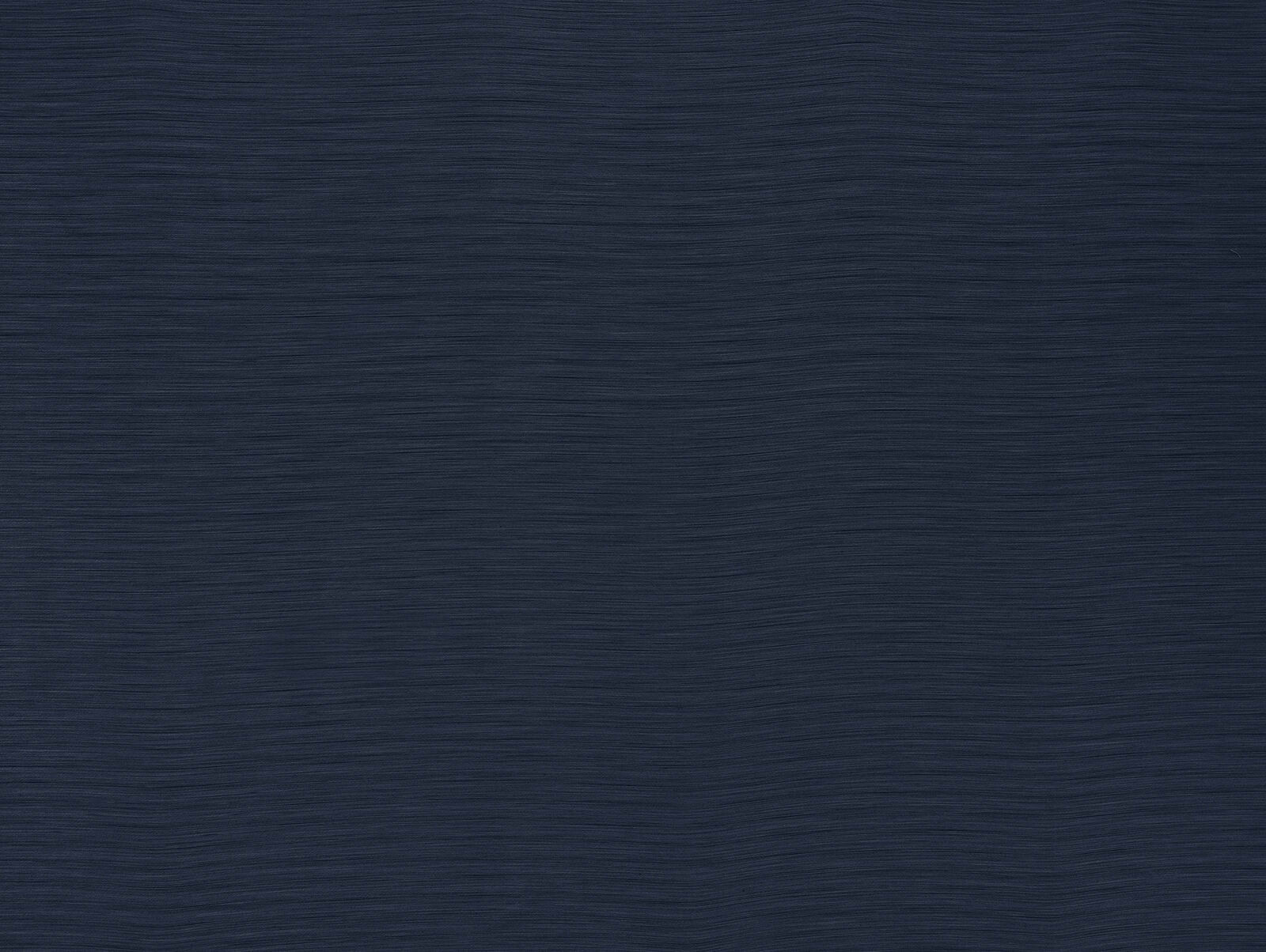 Deep navy plain fabric with fine horizontal striations and a soft sheen
