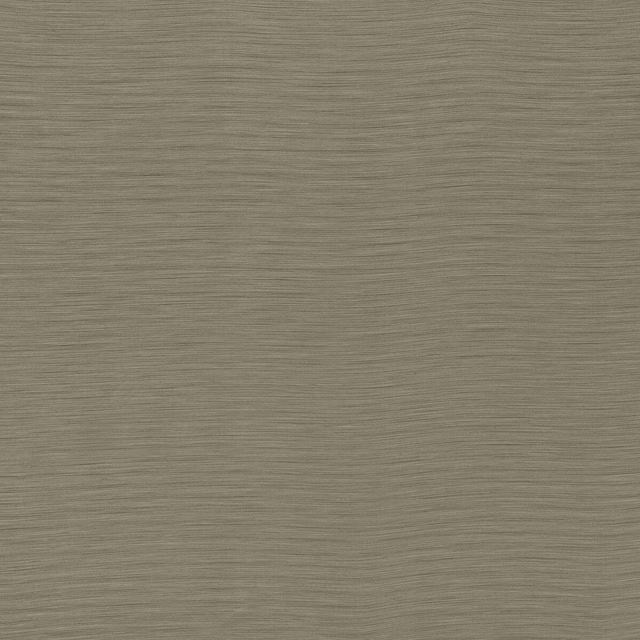 Muted otter taupe plain fabric swatch with fine horizontal striations