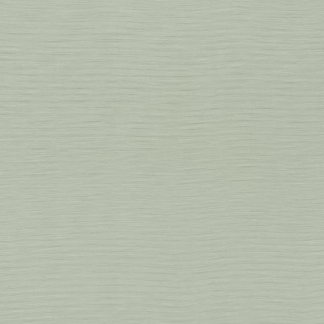 Soft pistachio green plain fabric with fine horizontal striations