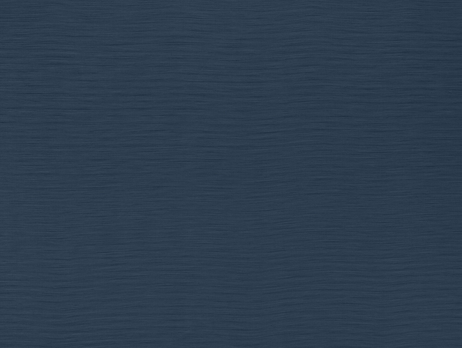 Deep slate blue plain fabric with fine horizontal texture