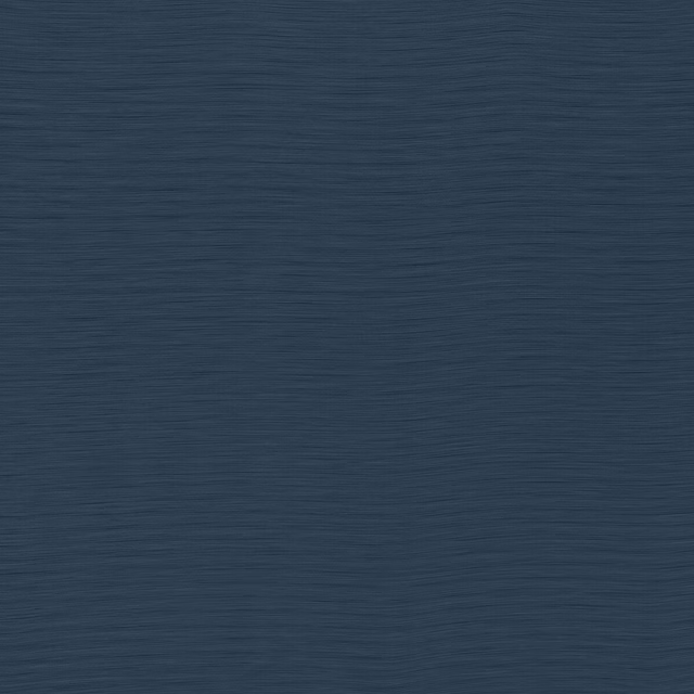 Deep slate blue plain fabric with fine horizontal texture