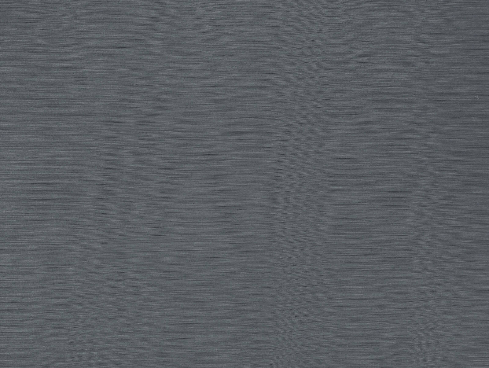 Cool slate grey plain fabric with fine horizontal striations