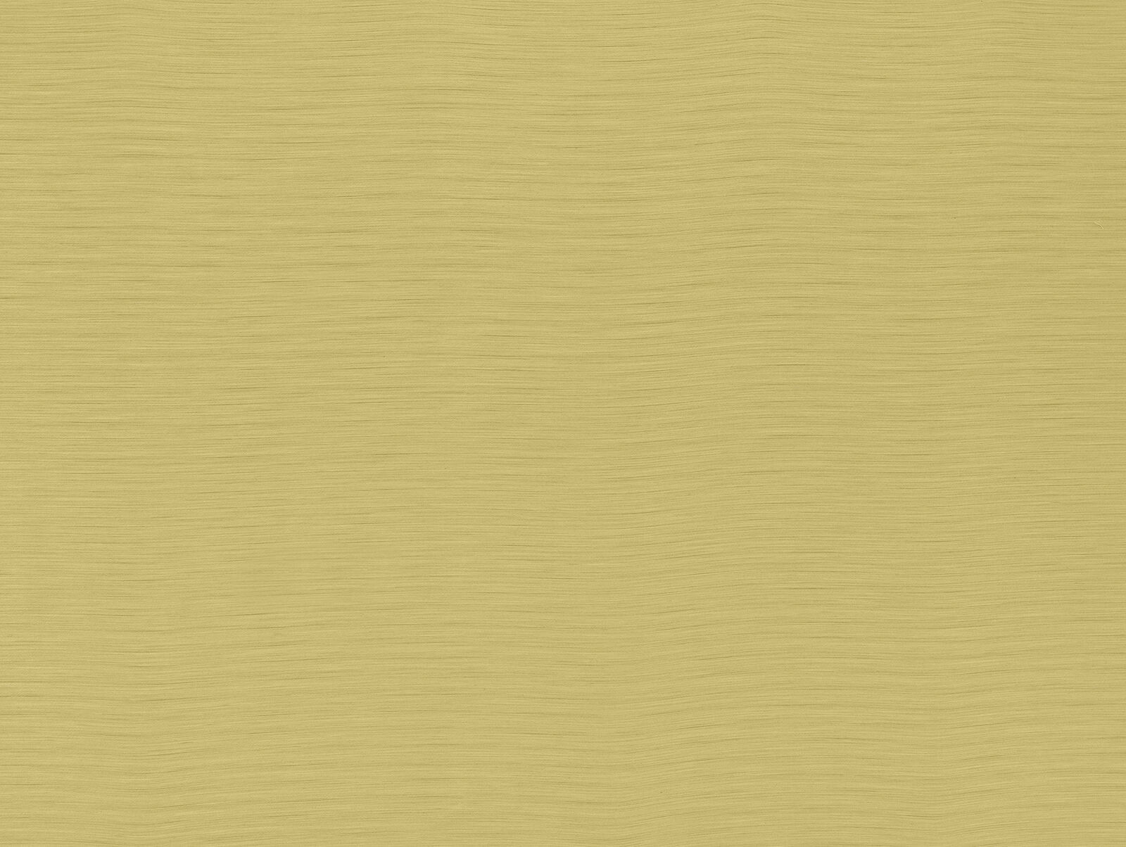 Soft sunflower-yellow plain fabric with fine horizontal striations and a smooth matte finish