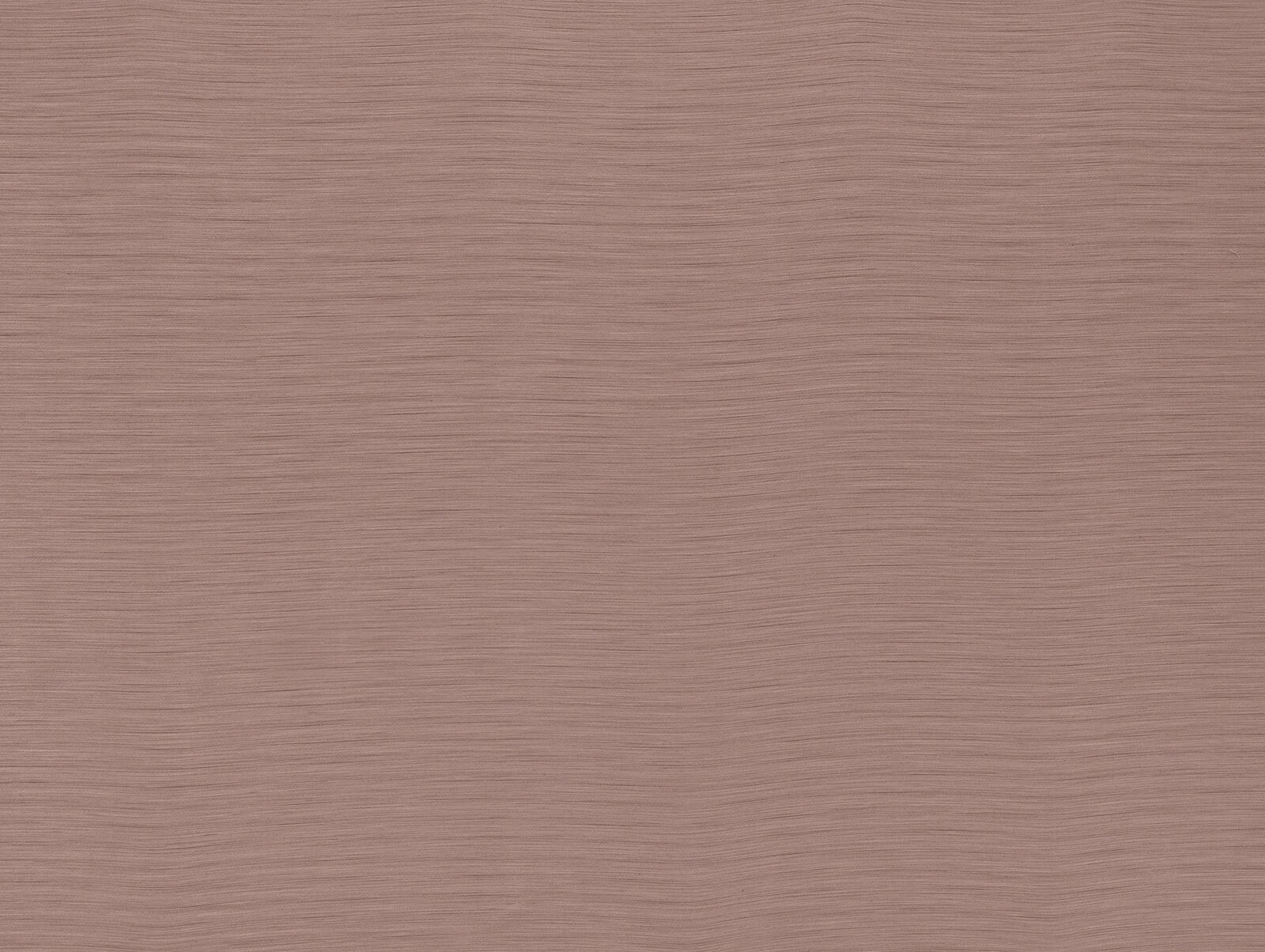 Soft dusty taupe plain fabric swatch with fine horizontal striations