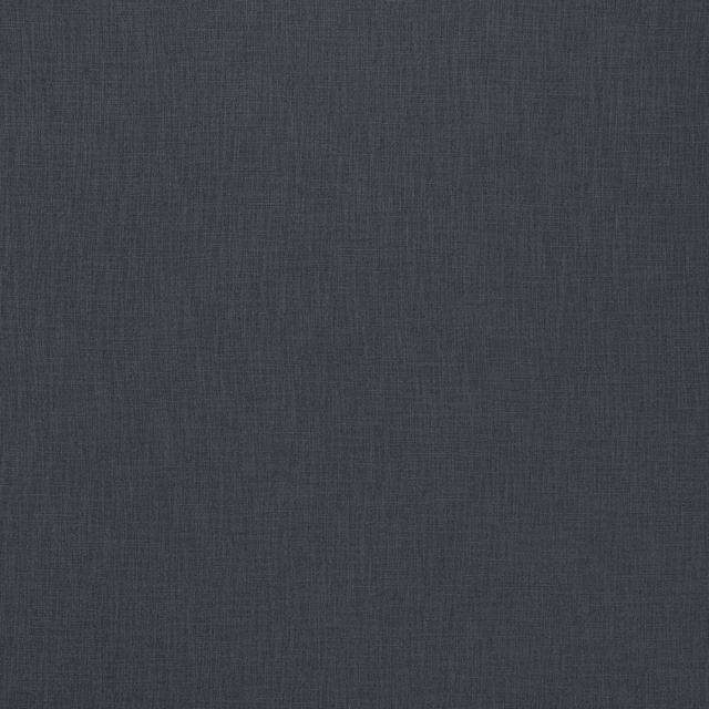 Dark charcoal grey plain weave fabric with a fine textured surface