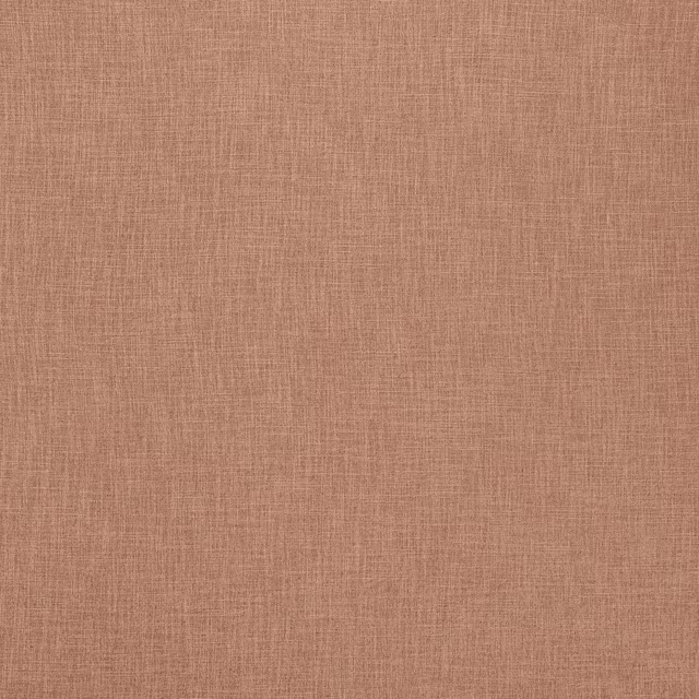 Muted coral-pink plain weave fabric with a fine linen-like texture