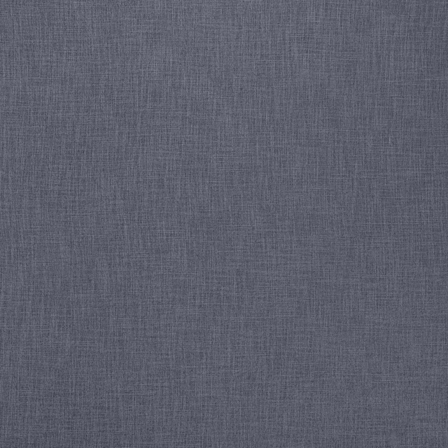 Muted denim blue plain woven fabric swatch with fine crosshatch texture