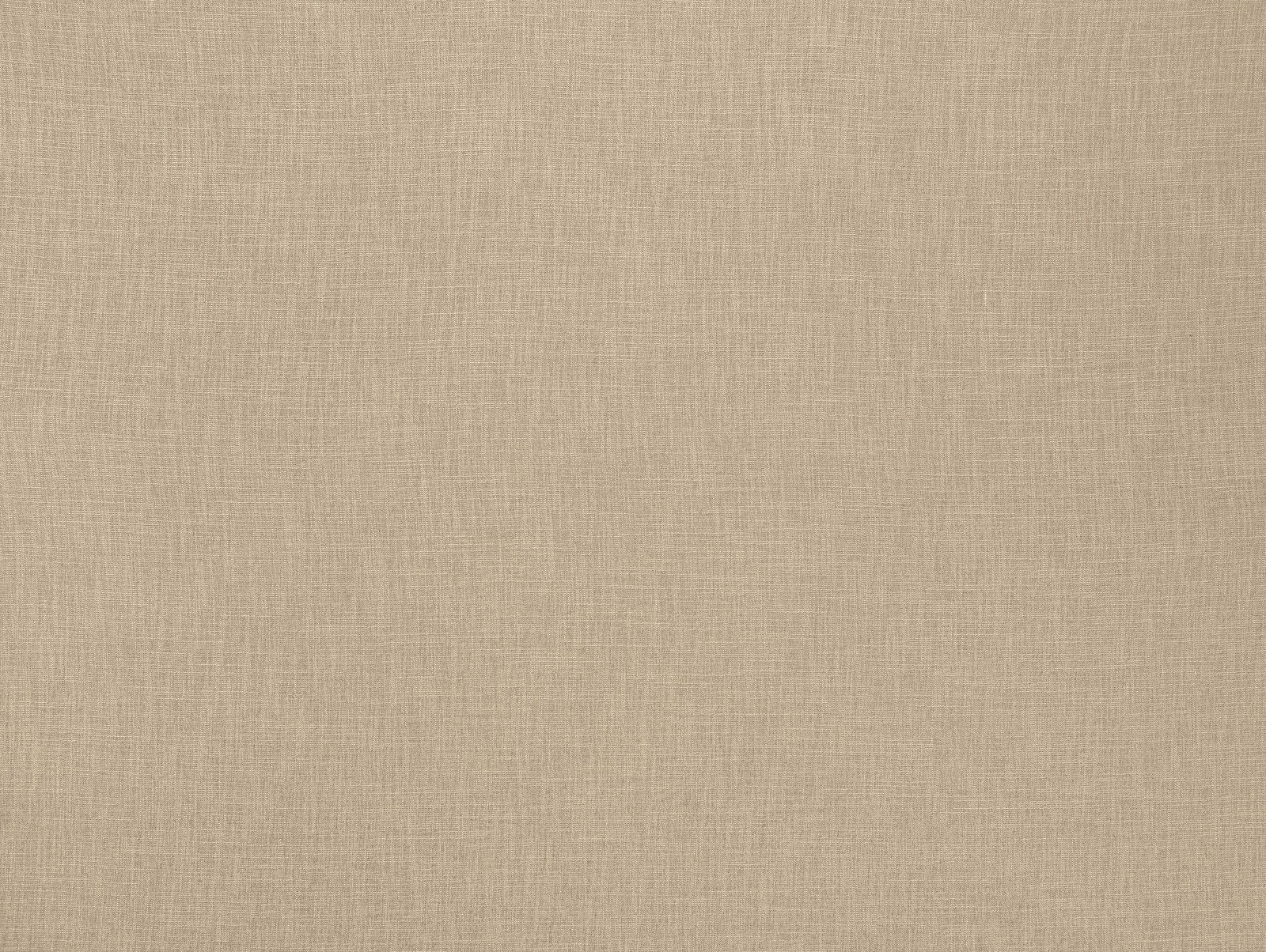 Warm fawn beige plain woven fabric with a fine linen-like texture