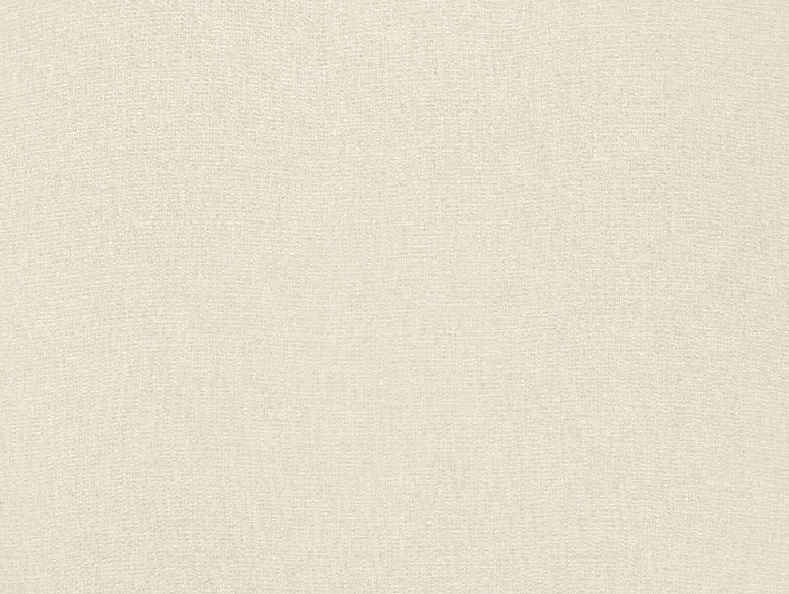 Warm ivory plain fabric with fine linen-like vertical texture