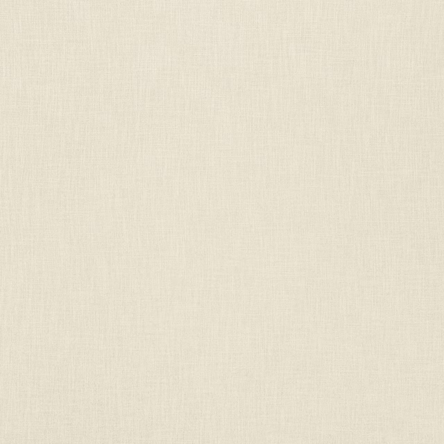 Warm ivory plain fabric with fine linen-like vertical texture