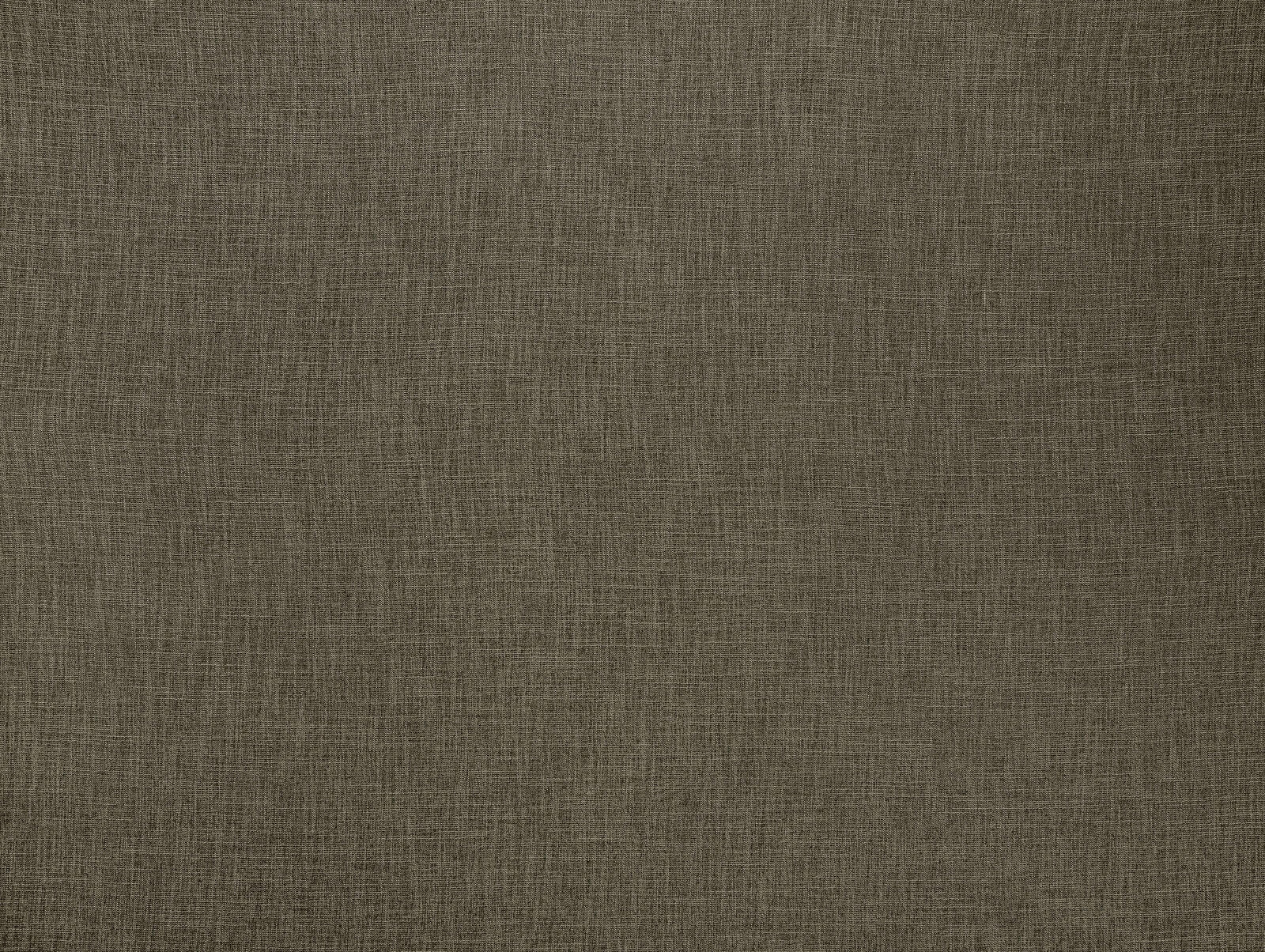 Muted brown olive plain woven fabric with fine crosshatched texture