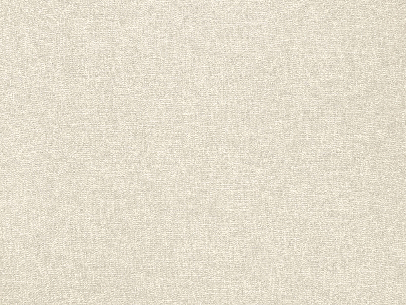 Cream plain woven fabric swatch with subtle cross-grain texture