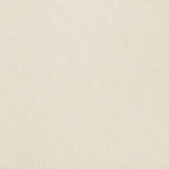 Cream plain woven fabric swatch with subtle cross-grain texture