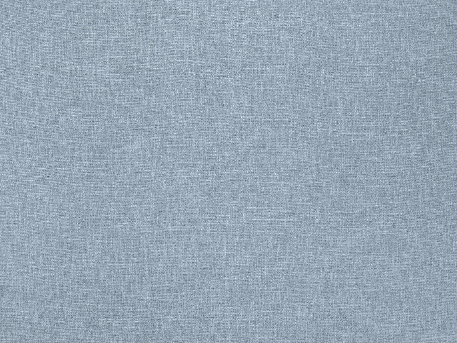 Pale sky blue plain woven fabric with a fine textured finish