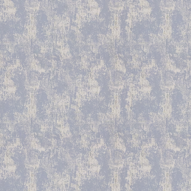 Painterly abstract fabric in soft Wedgwood blue with pale ivory mottling