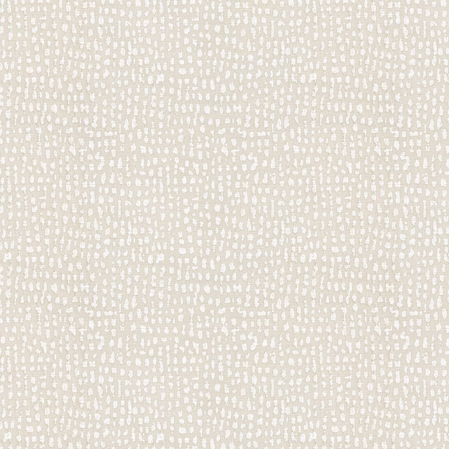 Cream textured fabric with small scattered off-white motifs on a soft neutral ground