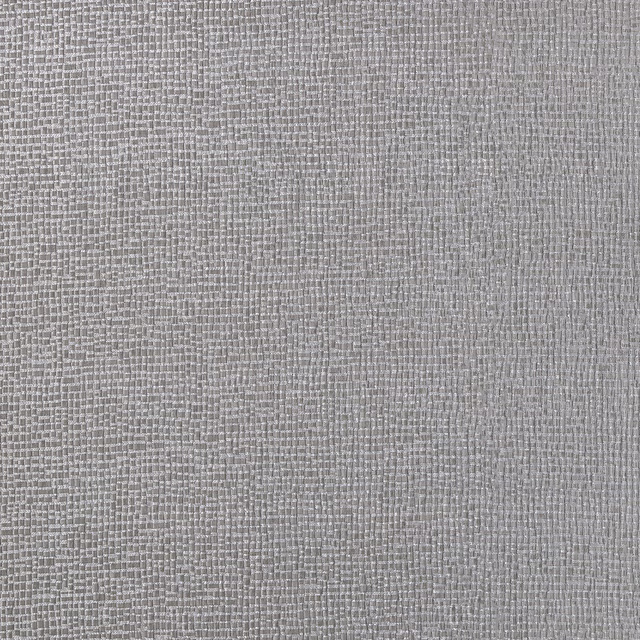 Close-up of cool graphite grey woven fabric with fine textured crosshatch