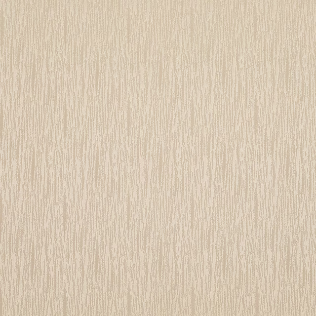 Soft champagne cream textured fabric with fine vertical strié weave