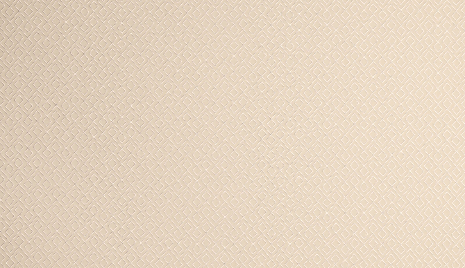 Pale champagne cream fabric with a small woven geometric diamond lattice