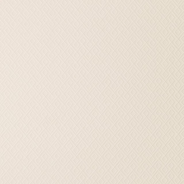 Soft ivory cream fabric with a fine small-scale geometric diamond weave