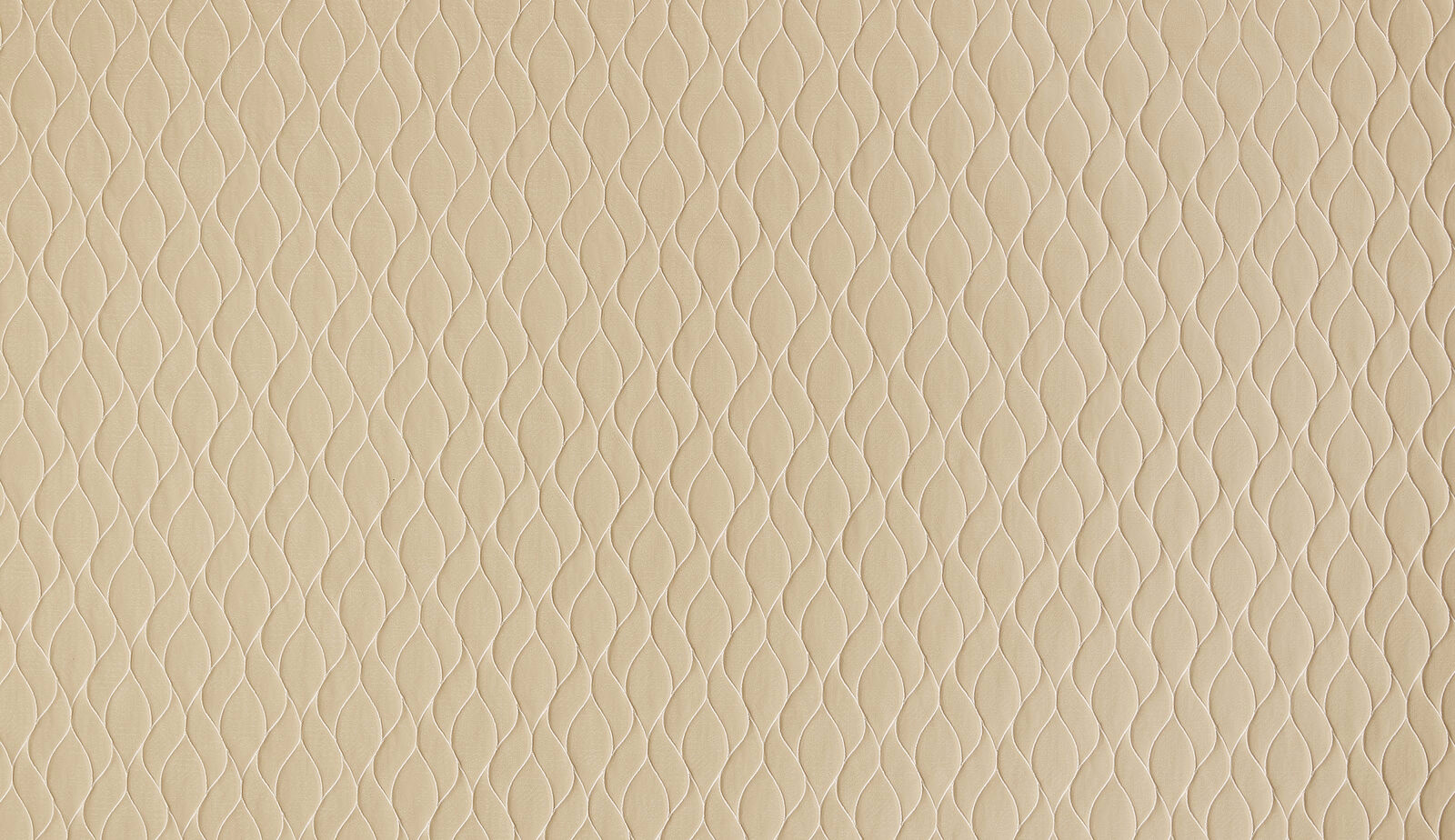 Pale gold small-scale damask woven fabric with a subtle raised texture