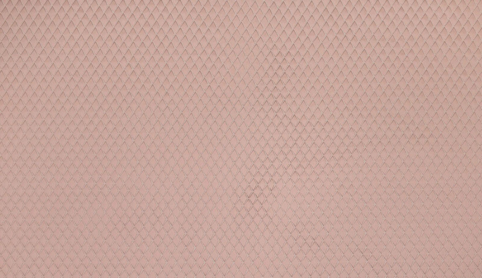 Soft blush pink diamond weave fabric with fine geometric texture