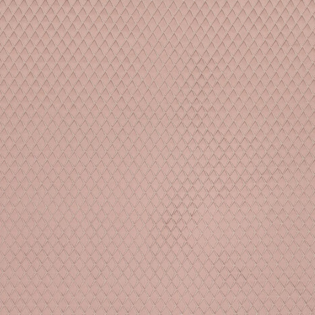 Soft blush pink diamond weave fabric with fine geometric texture
