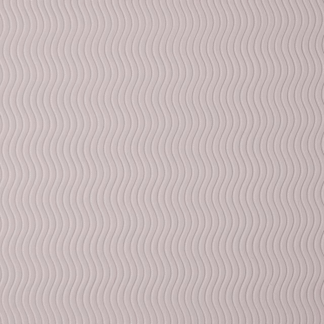 Pale orchid pink woven fabric with fine wavy stripe texture