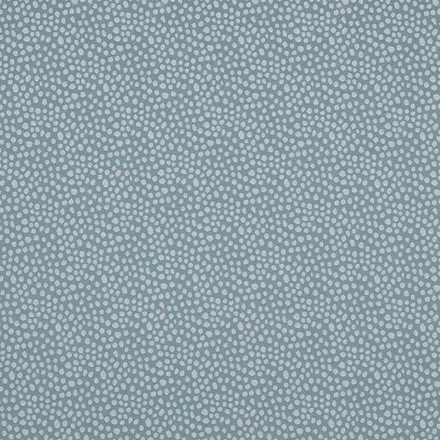 Pale sky-blue textured fabric with tiny speckled dots