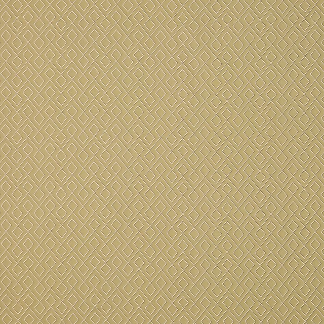 Soft apple green geometric fabric with tiny diamond repeat and fine woven texture