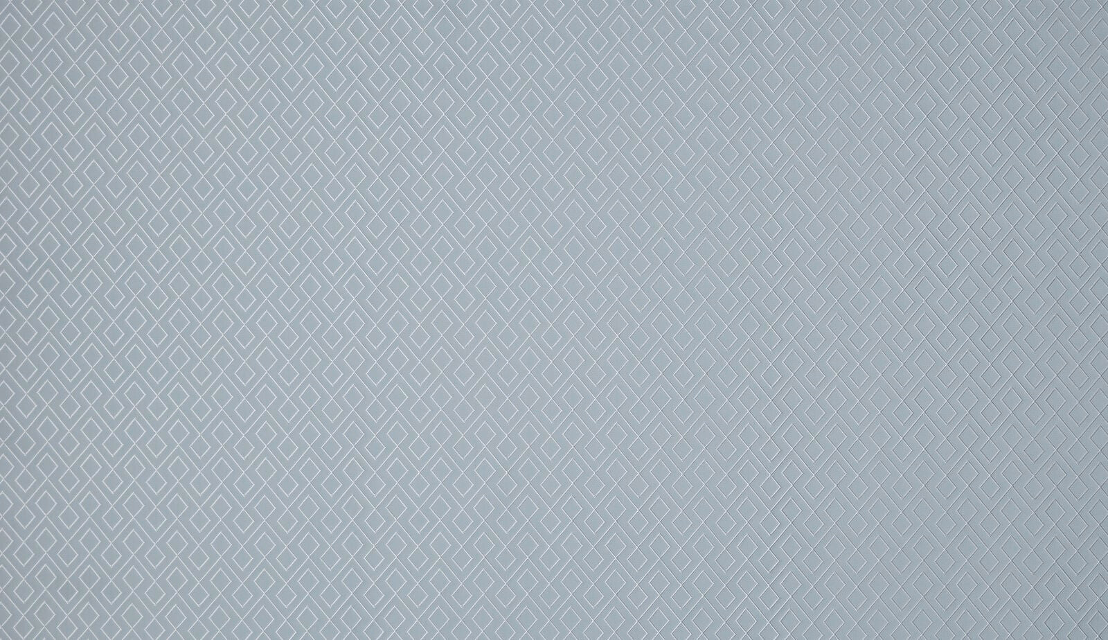 Pale icy blue geometric woven fabric with a fine small-scale diamond pattern