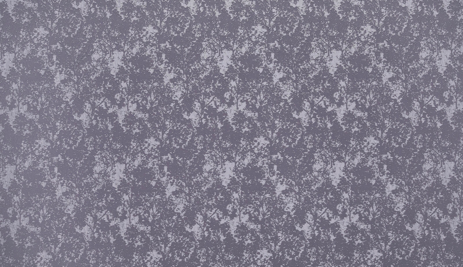 Muted violet-grey botanical weave with a textured mottled surface